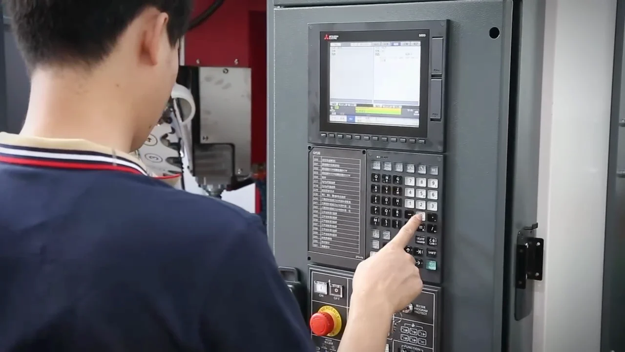 Still frame from the public SINYA machine-running video.