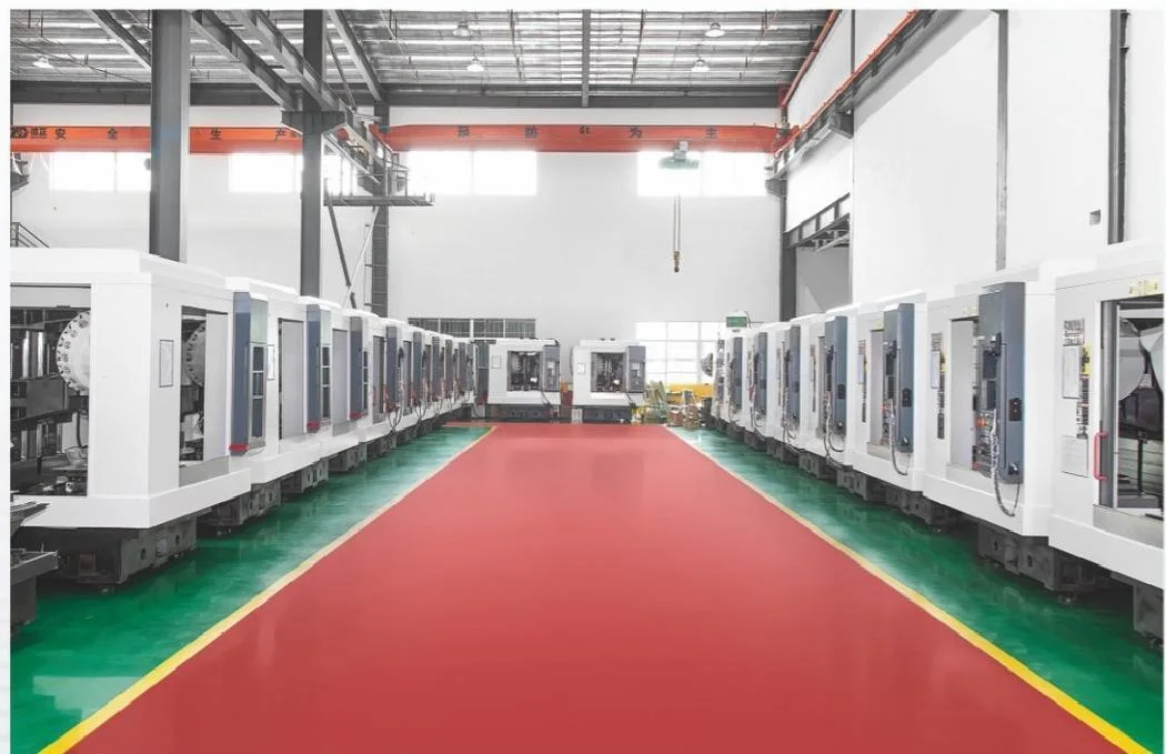 Wide view of a SINYA production workshop shown in approved company materials.